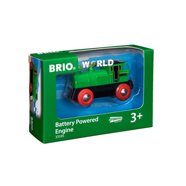 BRIO Speedy Green batteridrevet lokomotiv