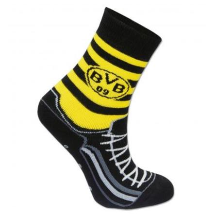BVB frotté sokker fodboldstøvler 2 pakker