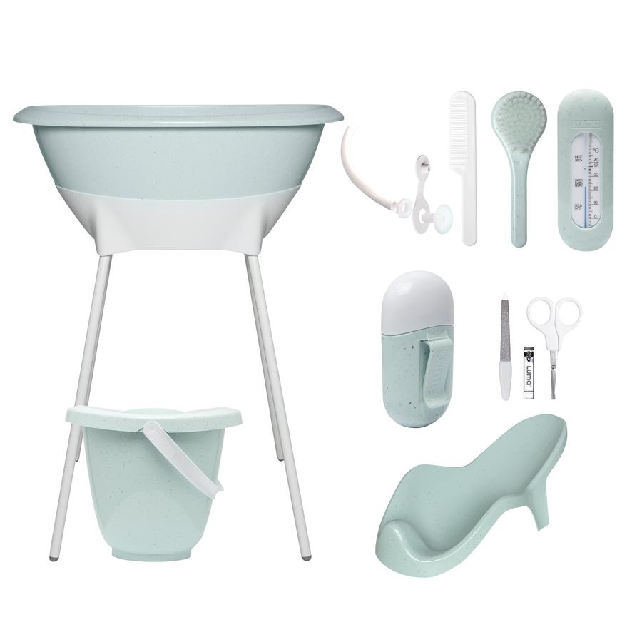 Luma ® Babycare  Set de baño y cuidado Speckles Mint