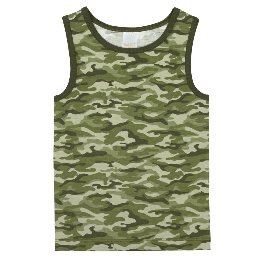 STACCATO  Camisa de axila camouflage estampada