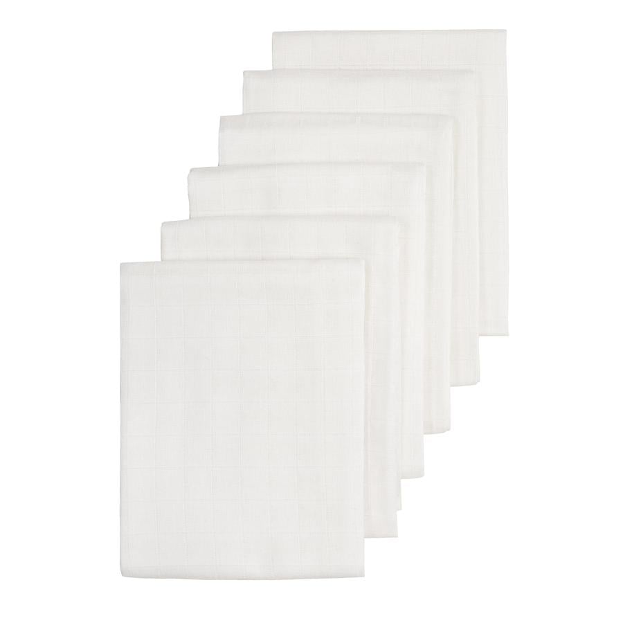 Meyco Gaze-bleer pakke med 10 hvide bleer 70 x 70 cm