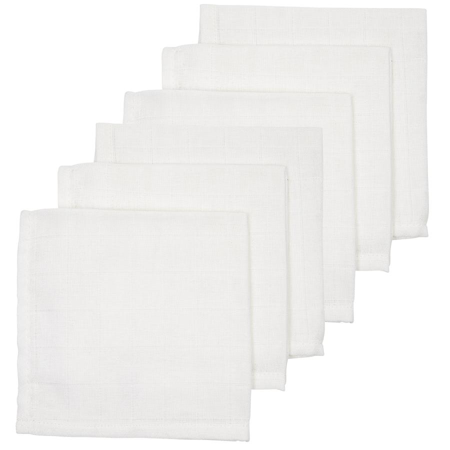 Meyco Burp klude 3-pack GOTS hvid 30 x 30 cm