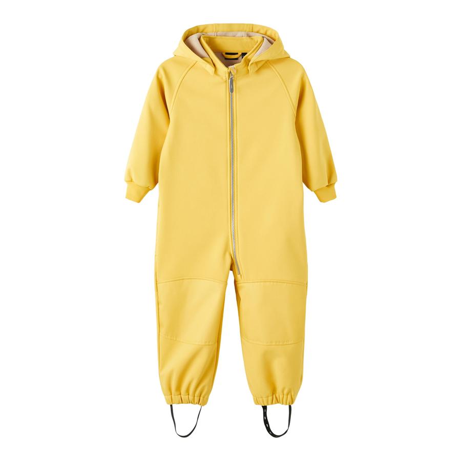 name it Softshell Suit Magic Nmmalfa Spicy Mustard