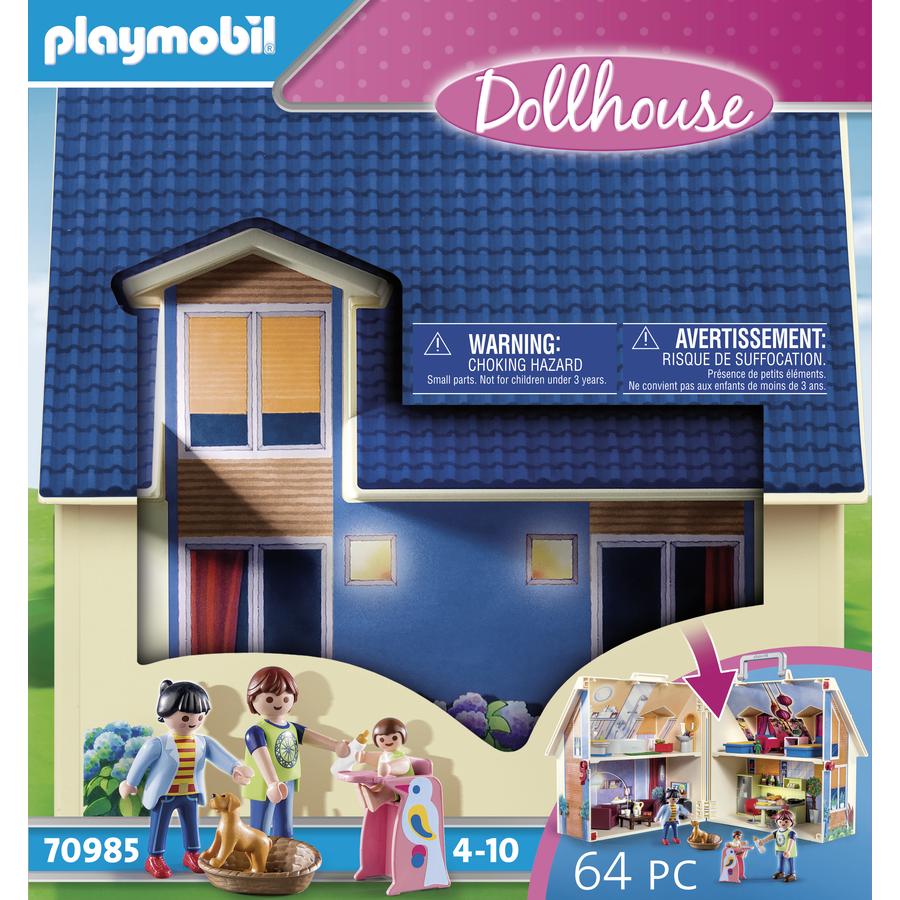  PLAYMOBIL  ® Casa de muñecas para llevar 70985