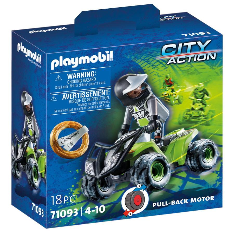PLAYMOBIL® CITY ACTION Racing-Speed Quad 71093