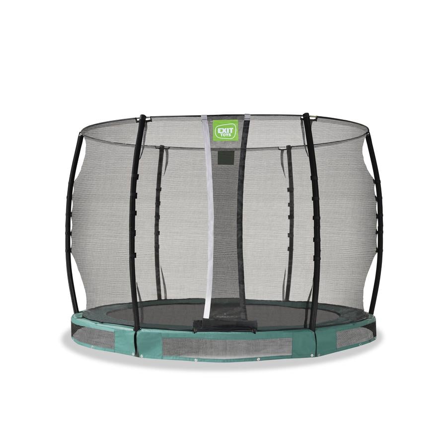 EXIT Allure Class ic ground trampoline ø305cm - verde