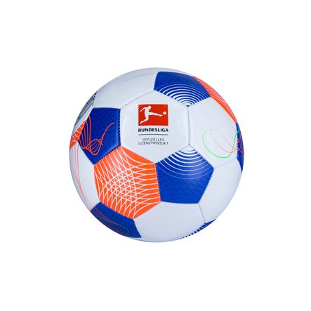 XTREM Zabawki i Sport - Piłka nożna BUNDESLIGA rozmiar 5, niebiesko-czerwona