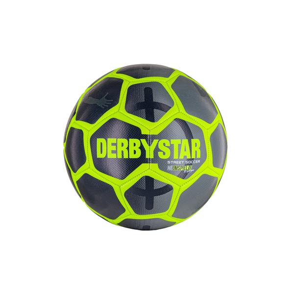 XTREM Toys and Sports - Derbystar STREET SOCCER hjemmekamp fotball størrelse 5 neon gul