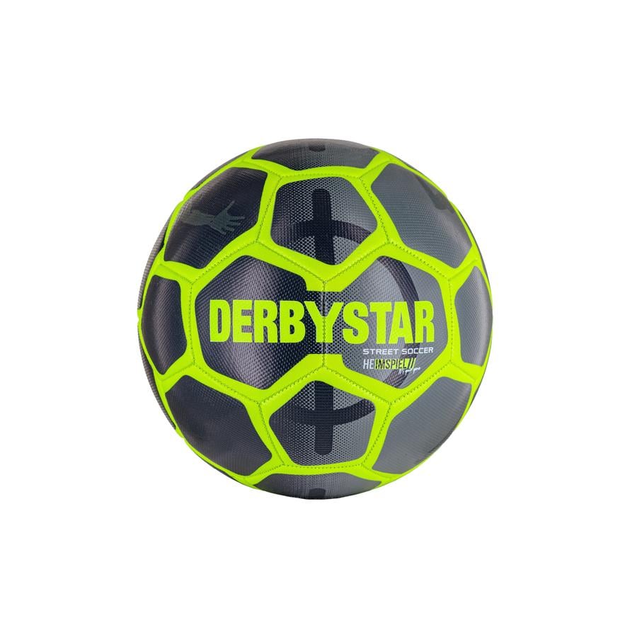 XTREM Leksaker och sport - Derbystar STREET SOCCER hemmamatch fotboll storlek 5 neongult