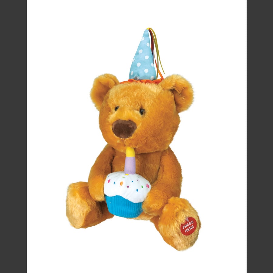 XTREM Leksaker och sport - Sjungande födelsedagsbjörn 27 cm i Try Me-box