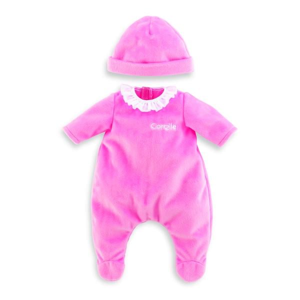 Corolle® Mon Petit Poupon - Pyjama+Mütze, Pink 30cm