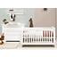 Bopita Babyzimmer Narbonne 2-teilig 60 x 120 cm weiß mit Wickelaufsatz