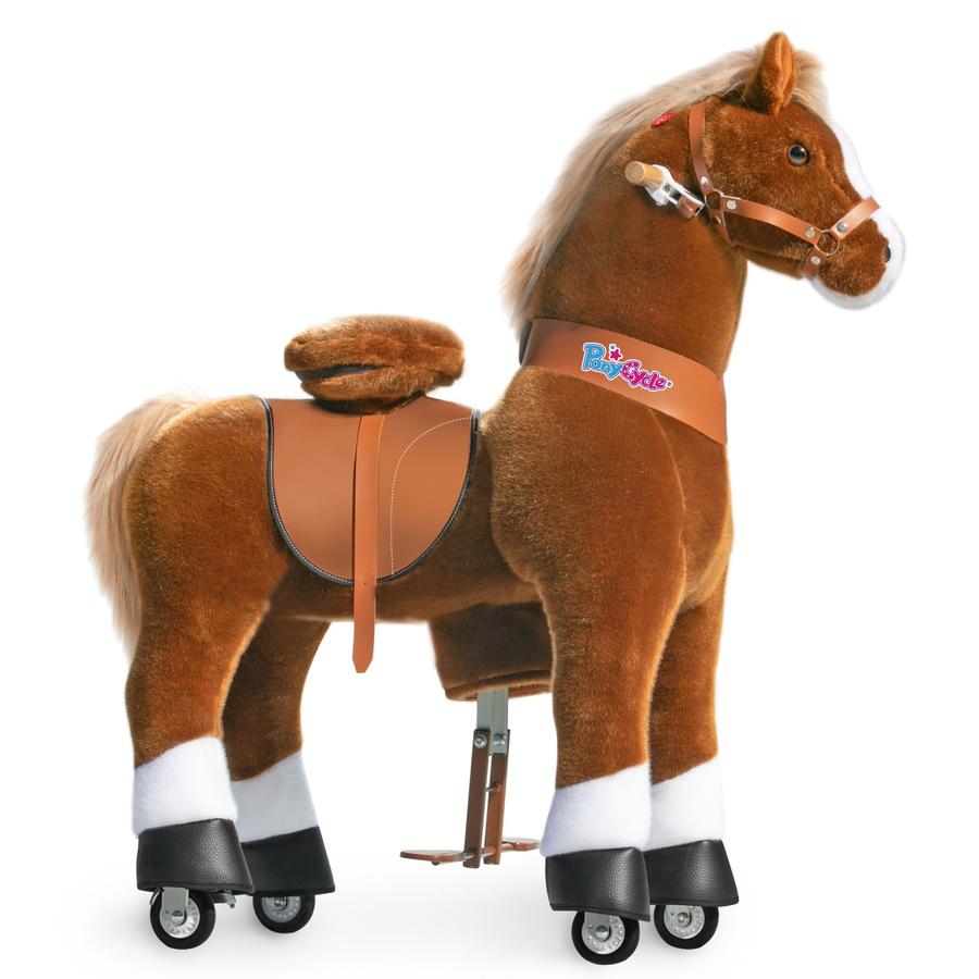 PonyCycle® Brown with white hoof horse