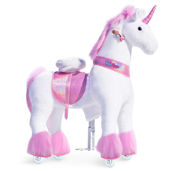 PonyCycle ® Caballo de juguete Pink Unicorn