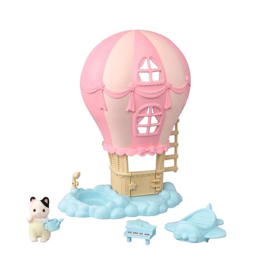 Sylvanian Families ® Dětský domeček s balónky a figurkou