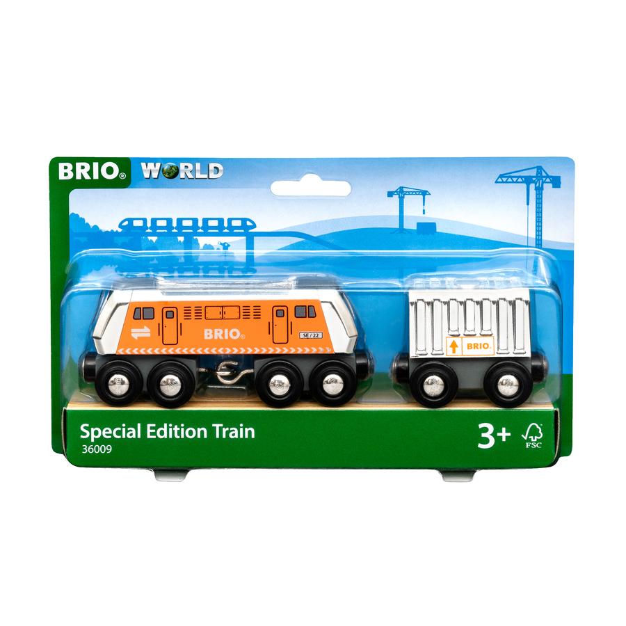 BRIO ® BRIO Grote goederenlocomotief met wagon (Speciale uitgave 2022)