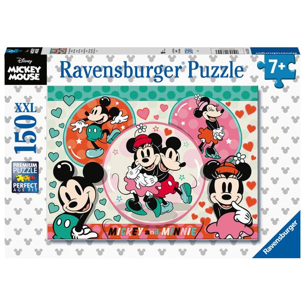 Ravensburger Puzzle XXL 150 dílků - Náš vysněný pár Mickey a Minnie