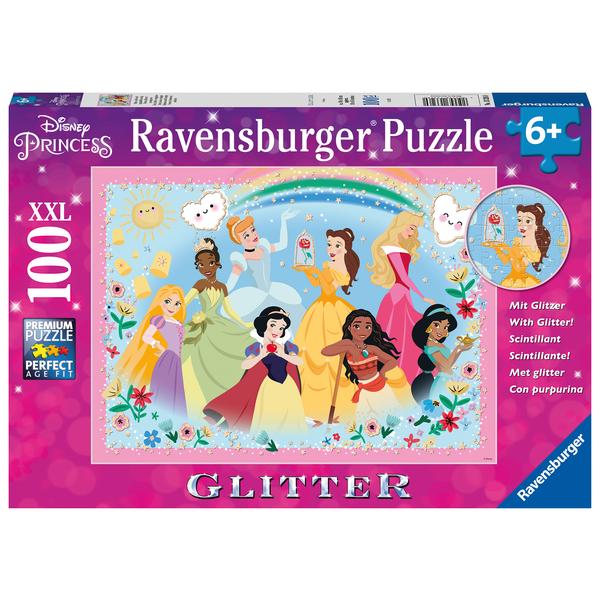 Ravensburger Glitter-Puzzle XXL 100 Teile - Stark, schön und unglaublich mutig