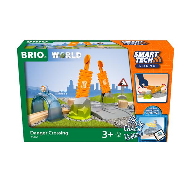 BRIO ® Smart Tech Geluid Avontuur Spoorwegovergang
