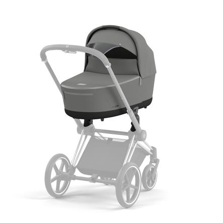 cybex PLATINUM Kinderwagenaufsatz für New Priam und e-Priam Lux Carry Cot Soho Grey