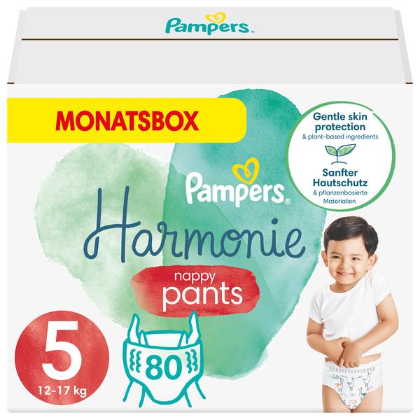 Pampers Harmonie Pants, rozmiar 5 Junior , 12-17kg, 80 pieluszek