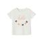 name it T-Shirt Nmfdina White Alyssum
