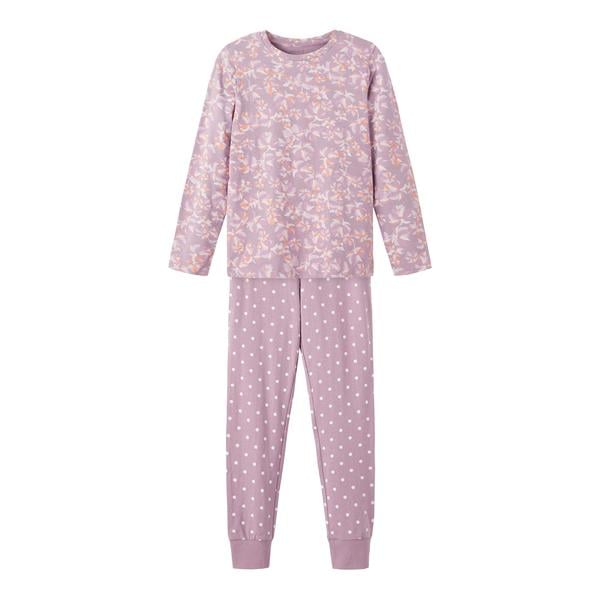 name it Pyjamas 2-delt Nkf night sæt Elderberry