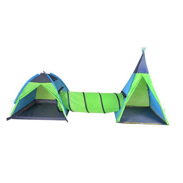 knorr®legetøj Tent City Zenovia grøn/blå