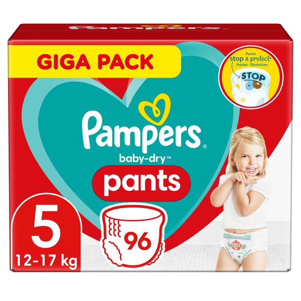 Pampers x64 culottes Baby Dry Pants - Jumbo+ Pack 12-18 kg/Junior Couches Taille 5 