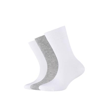 Camano sukat valkoinen 3-pack luomu cotton 