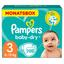 Pampers Baby-Dry T. 3 Midi (4-9 kg) pack mensual 198 unidades