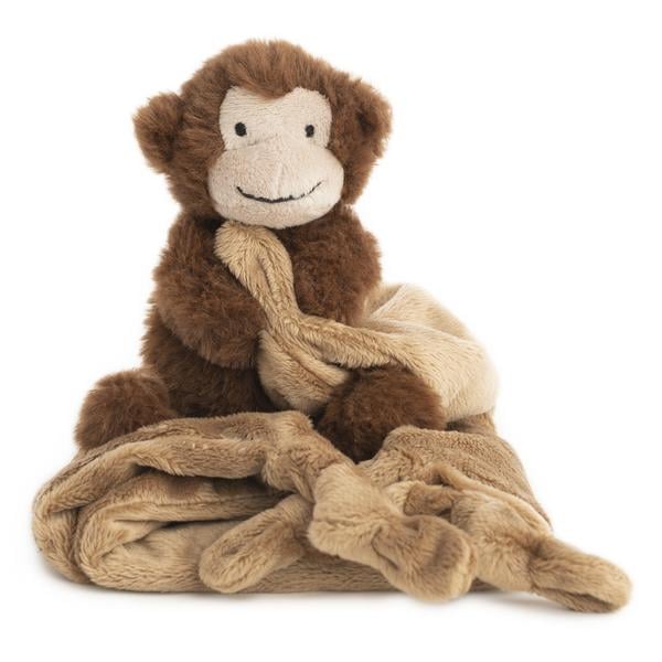 nature Zoo of Denmark  "Super Soft cuddle cloth monkey, brown".