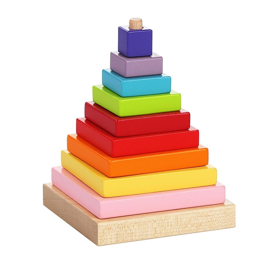 Cubika Toys Träleksaker Pyramide 