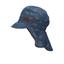 Sterntaler Peaked cap met nekbescherming marine 