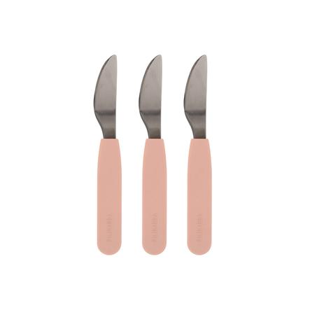 Filibabba Messer aus Silikon 3er-Pack, Peach
