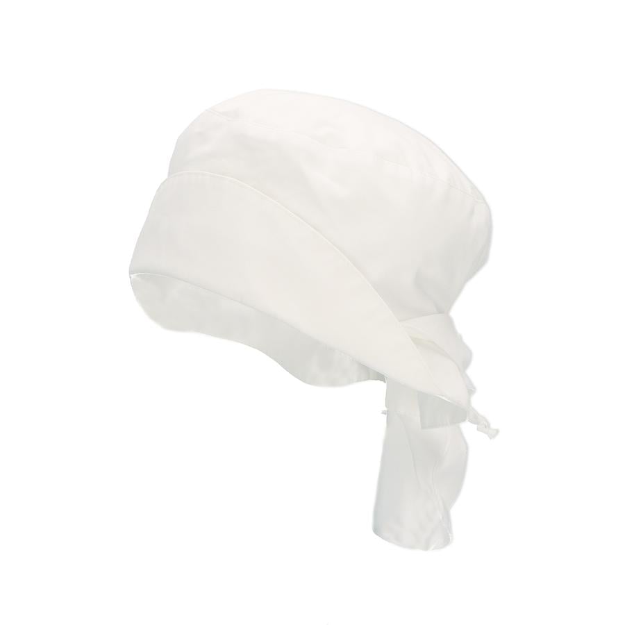 Sterntaler Sombrero con protector de cuello blanco