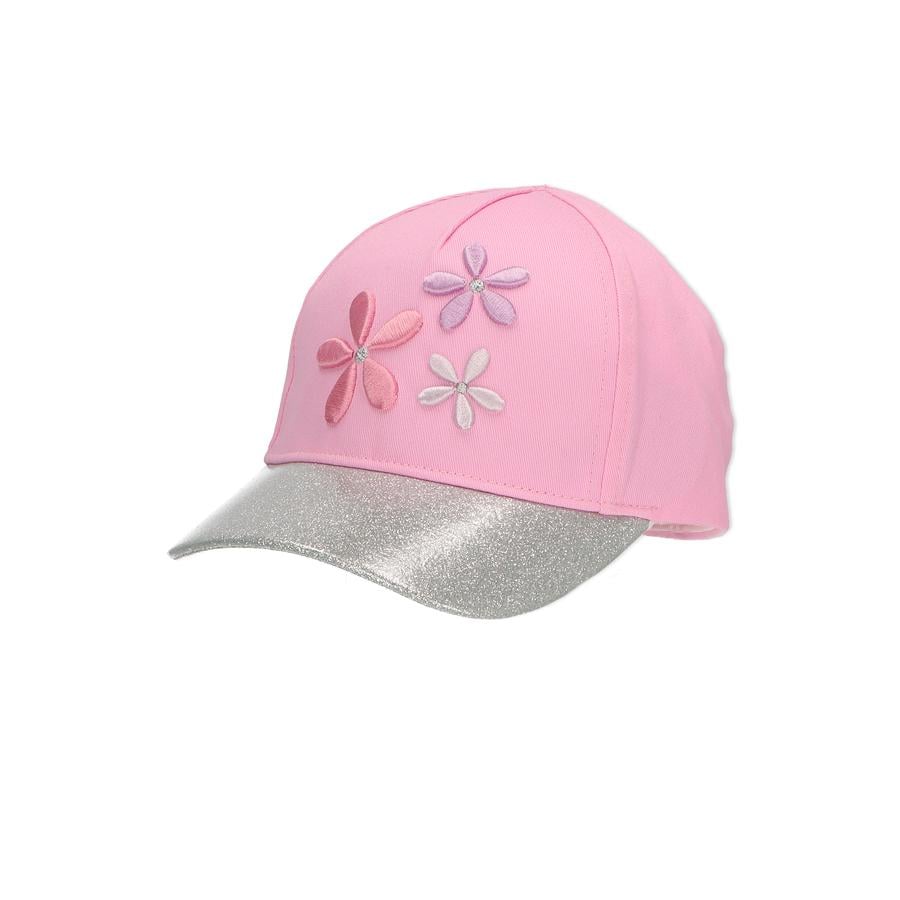 Sterntaler Gorra de béisbol Flores rosa
