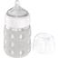 lifefactory Baby-Weithalsflasche 235 ml mit Silikonsauger, cool grey