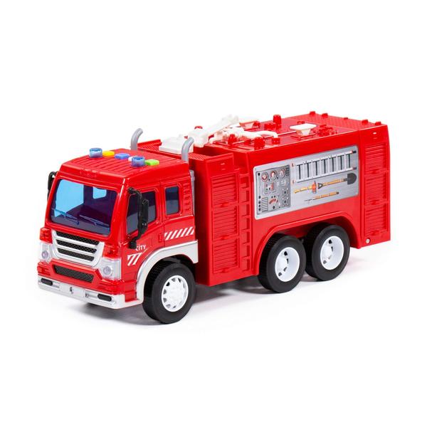 POLESIE® City Feuerwehrauto mit Schwungantrieb (Box)