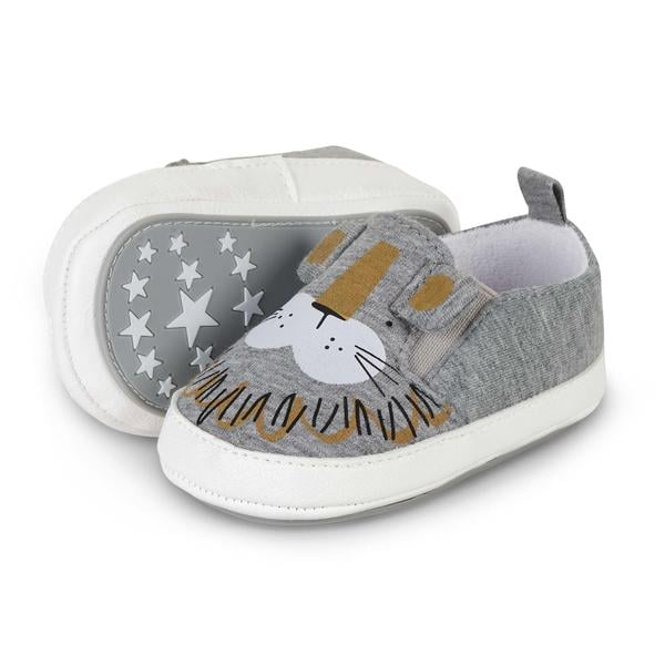 Sterntaler Zapato de bebé León gris claro 