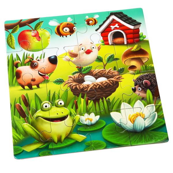 Cubika Puzzles 3 in 1 "Lieblingstiere"