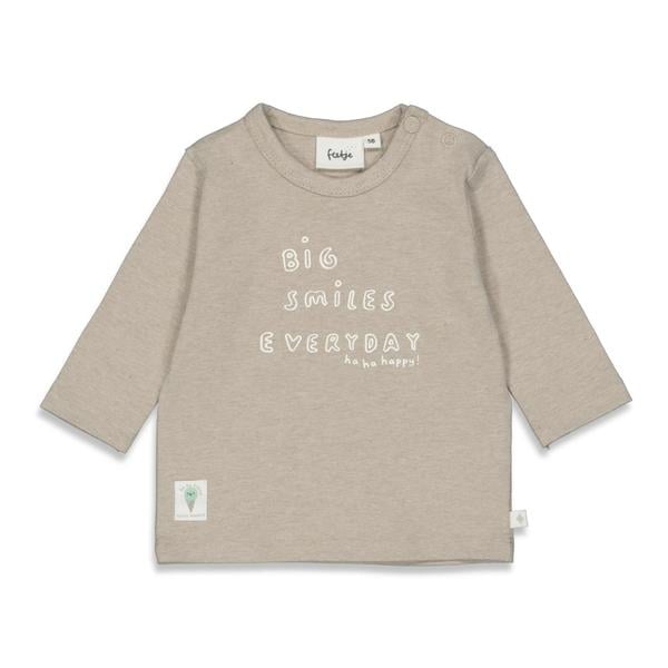 Feetje T-shirt manches longues Ice Ice Baby Taupe Melange
