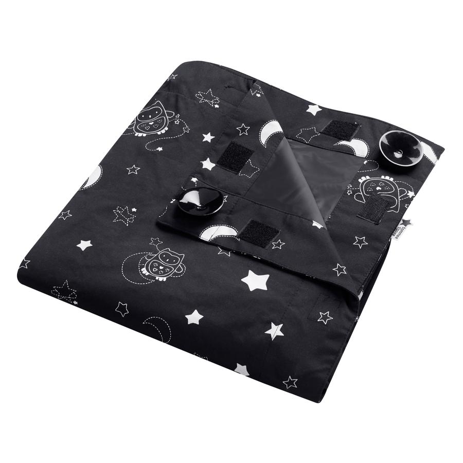 Tommee Tippee Blackout rullegardin Sleeptime bærbar for reise, svart, størrelse: XL