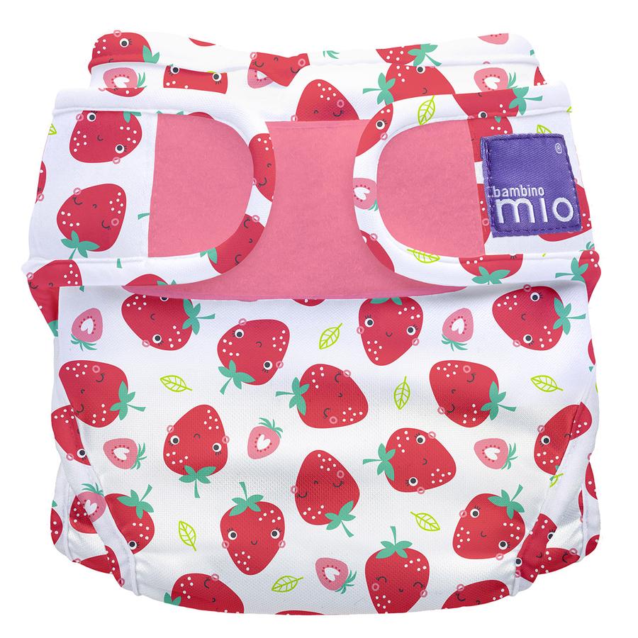 Bambino Mio Windelüberhose mioduo, Erfrischende Erdbeere, Größe 2 (9Kg+)