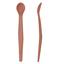 everyday Baby Cuillère enfant silicone nature red, lot de 2