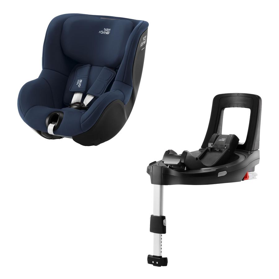 Britax Römer Kindersitz Dualfix 3 i-Size Indigo Blue inklusive Flex Base iSENSE