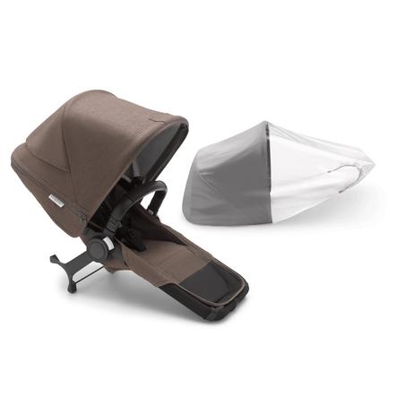 bugaboo Uitbreidingsset Donkey 5 Duo Complete Mineral Black /Taupe