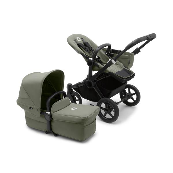 bugaboo Kombivagn Donkey 5 Mono Complete Black / Forest Green 
