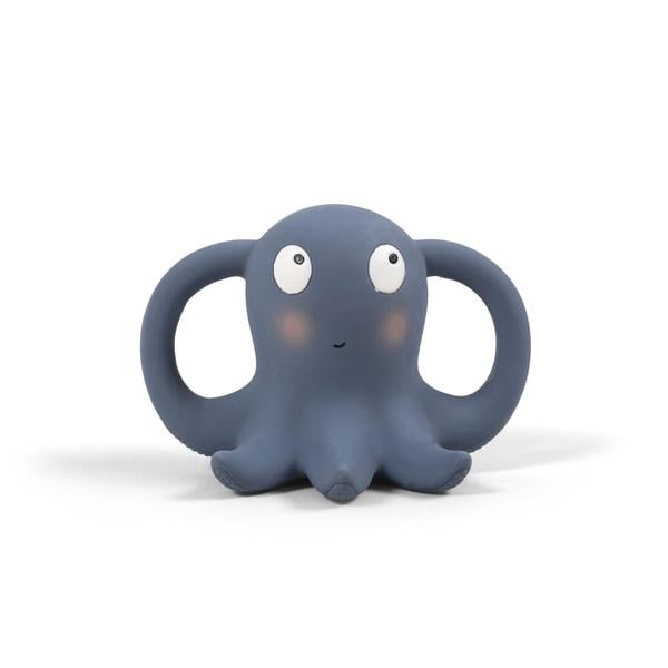 Filibabba  Bijtbeest Otto de Octopus - Knuffelblauw