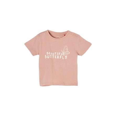 s.Oliver T-Shirt Butterfly rosa